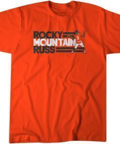 Russell Wilson Rocky Mountain Russ Tee Shirt