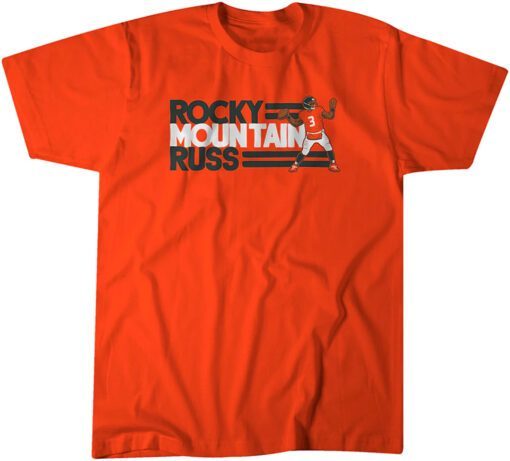 Russell Wilson Rocky Mountain Russ Tee Shirt