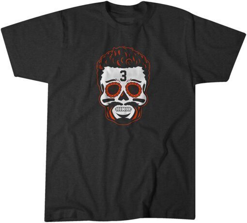 Russell Wilson Rocky Mountain Sugar Skull Tee Shirt