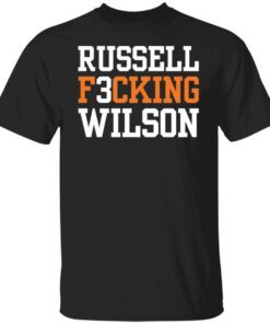 Russell Wilson Seattle Seahawks To Denver Broncos Tee Shirt