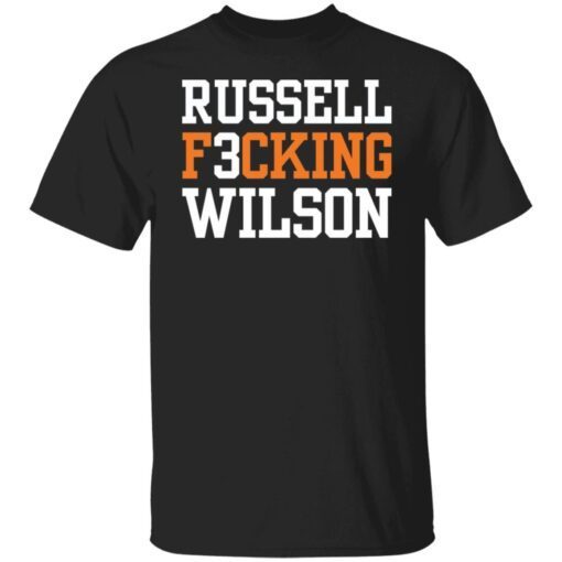 Russell Wilson Seattle Seahawks To Denver Broncos Tee Shirt