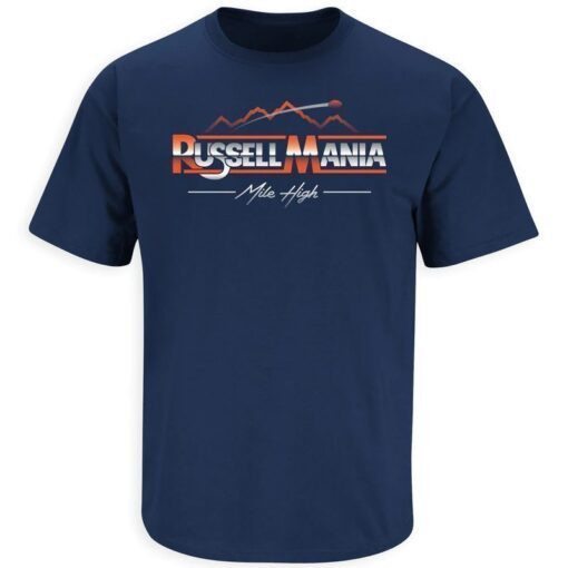 RussellMania for Denver Football Tee Shirt