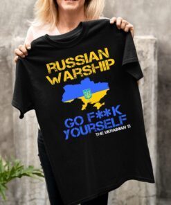 Russian Warship Go Fuck Yourself Ukraine Military Soldier Peace Ukraine shirt
