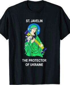 Saint Javelin Protector of Ukraine Support Ukraine Strong Shirt