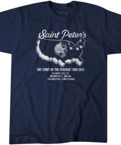 Saint Peter's Basketball: Strut of the Peacock Tee Shirt