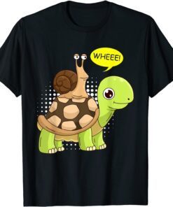 Sarcasm speed Wheee! Snail Turtle Tee Shirt