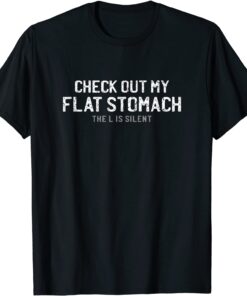 Sarcastic Flat Stomach Fat Belly Tee Shirt