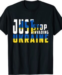 Save Russia And Stop The War Support Ukraine Ukrainian Peace Ukraine T-Shirt