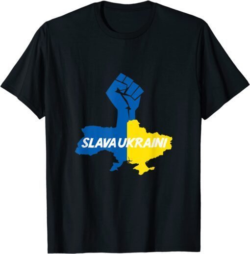 Slava Ukraini Solidarity Support Ukraine Shirt