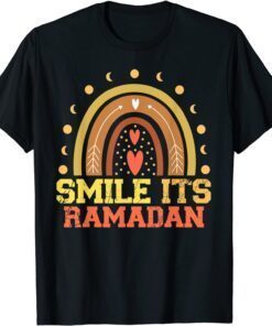 Smile its Ramadan - Muslim Eid Mubarak Islamic Ramadan Tee Shirt