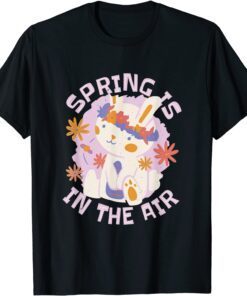 Spring Is In The Air Bunny Tee Shirt