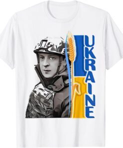 Stand With Ukraine Volodymyr Zelensky President Of Ukraine Save Ukraine T-Shirt