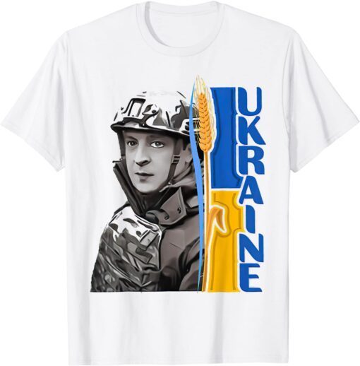 Stand With Ukraine Volodymyr Zelensky President Of Ukraine Save Ukraine T-Shirt