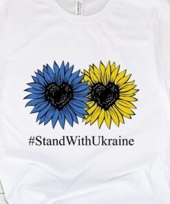 Stand with Ukraine Sunflower T-Shirt