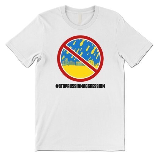 Stop Putin Stop Russian Aggression Support Ukraine Shirt