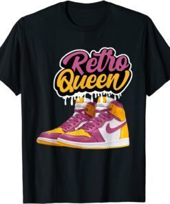 Streetwear Retro Queen Match High OG Brotherhood 1s Tee Shirt