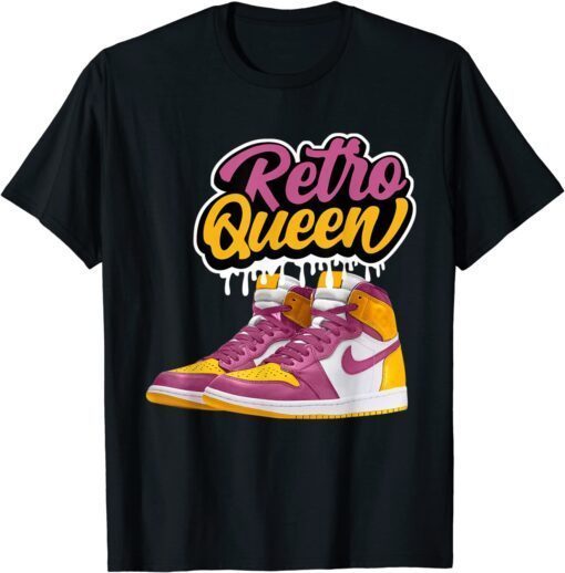 Streetwear Retro Queen Match High OG Brotherhood 1s Tee Shirt