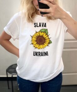 Sunflower Slava Ukraini I Stand With Ukraine Peace Ukraine Shirt