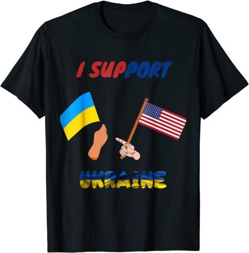 Support The Ukraine I Stand With Ukraine Essential Peace Ukraine Shirt