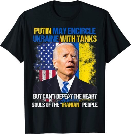 Support Ukraine Anti Biden America Ukrainian Flag Ukraine Love Ukraine Shirt