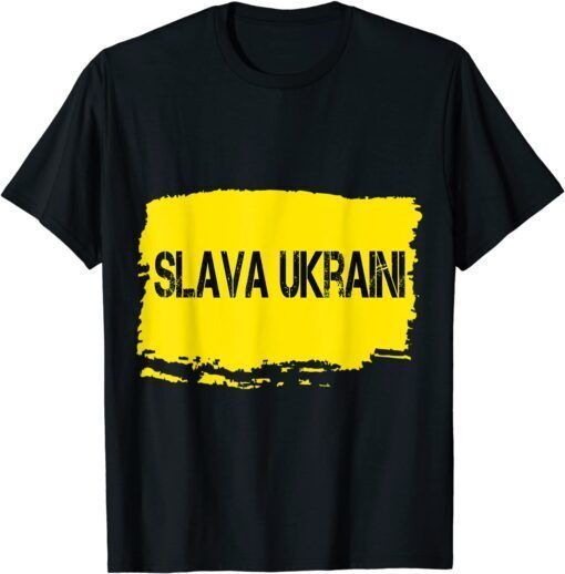 Anti Putin Support Ukraine I Stand With Ukraine Ukrainian Freedom peace T-Shirt