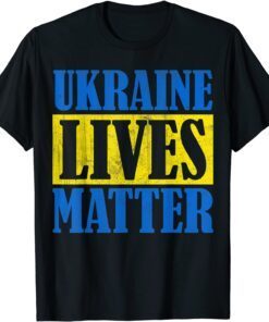 Support Ukraine, Ukraine Lives Matter Vintage T-Shirt