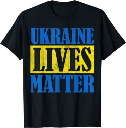 Support Ukraine, Ukraine Lives Matter Vintage T-Shirt