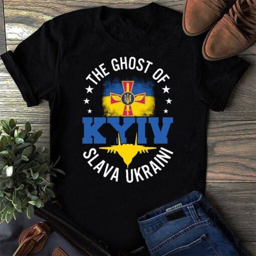 The Ghost Of Kyiv, I Stand With Ukraine, Support Ukraine Peace Ukraine Shirt