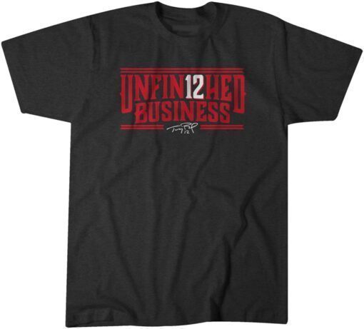 Tom Brady UNFIN12HED BUSINESS Tee Shirt