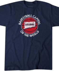 UConn Basketball Capital of the World Tee Shirt