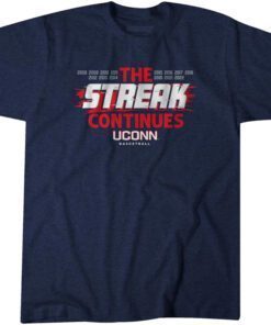 UConn: The Streak Continues Tee Shirt