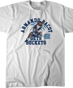 UNC Basketball Armando Bacot Gets Buckets Tee Shirt