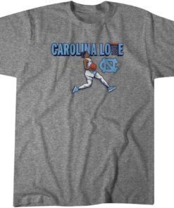 UNC Basketball: Caleb Love Carolina Love Tee Shirt