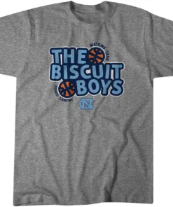 UNC Basketball The Biscuit Boys Tee Shirt