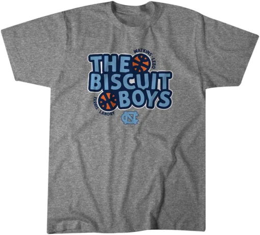 UNC Basketball The Biscuit Boys Tee Shirt