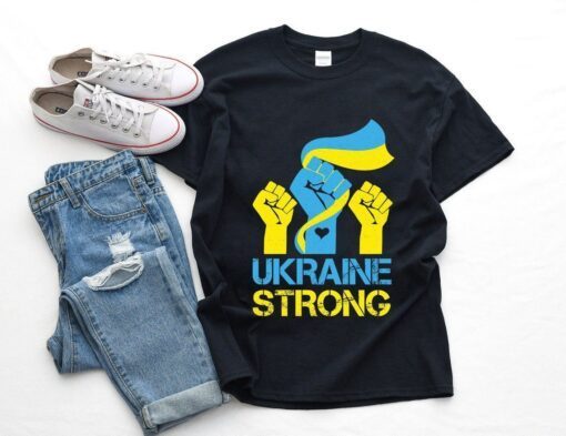 Ukraine Strong Stand With Ukraine Ukrainian Flag Peace Ukraine Shirt