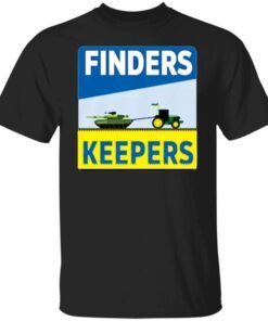 Ukrainian Farmers Finders Keepers Black Shirt