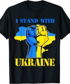 Ukrainian Flag I Stand With Ukraine Ukraine Peace Free Ukraine Shirt