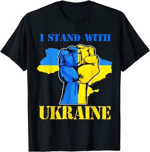 Ukrainian Flag I Stand With Ukraine Ukraine Peace Free Ukraine Shirt