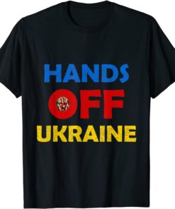 Ukrainian Lover Hands Off Ukraine Love Ukraine T-Shirt