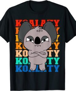 Vintage Cute Animal Pun Koala Tee Shirt