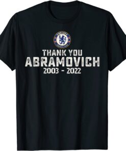 Vintage Thank You Roman Abramovich - Chelsea Soccer Club Tee Shirt