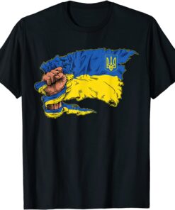 Vintage Ukraine Ukrainian Flag Pride Ukraine Flag Symbol Love Ukraine Shirt
