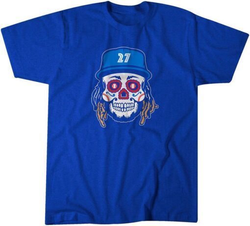 Vladimir Guerrero Jr Sugar Skull Tee Shirt