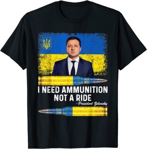 Volodymyr Zelensky President I Stand With Ukraine Ukrainia Save Ukraine Shirt