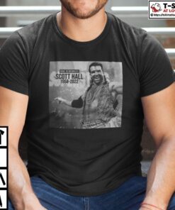 WWE Remembers Scott Hall 1958-2022 Tee Shirt
