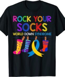World down syndrome day 2022 socks WDSD Tee Shirt