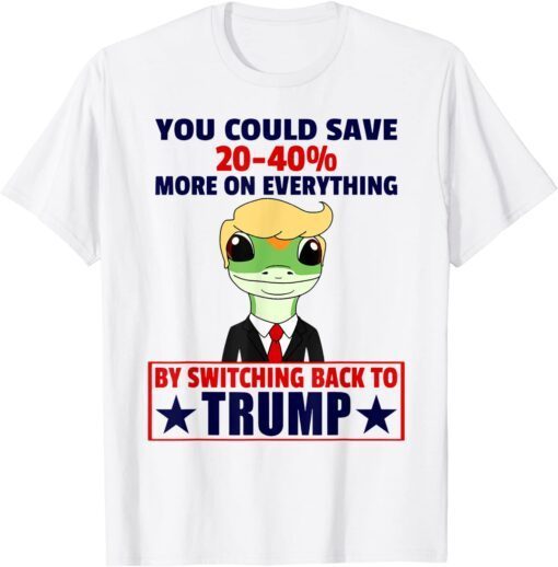 You Could Save 20-40% More On Everything Back To Trump Tee Shirt
