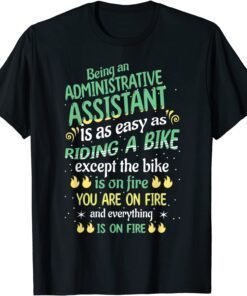 Administrative Professional Admin Assistant Office Clerk Tee Shirt