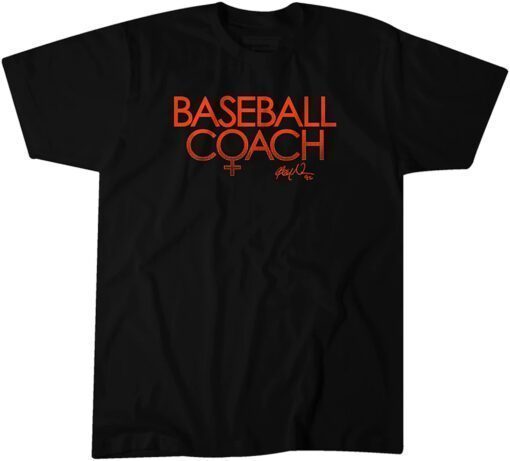 Alyssa Nakken Baseball Coach Tee Shirt